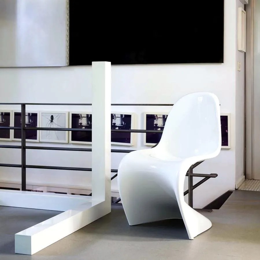 Кухненски стол Maggy-Бял (4) парчета