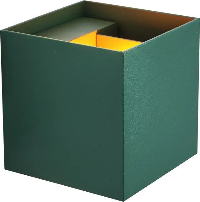 Външна стенна лампа тъмнозелена с LED IP54 - Edwin