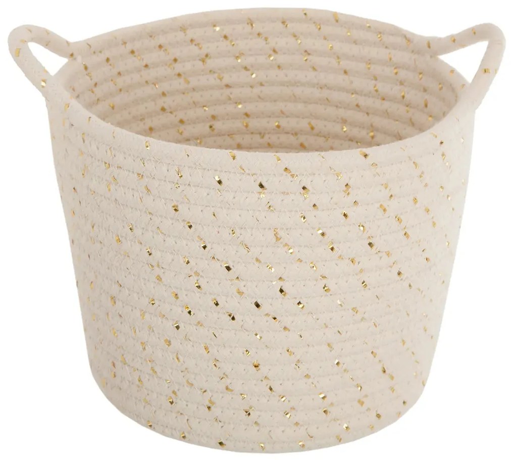 Комплект детски кошници atmosphera Lurex, Бял, 2 бр