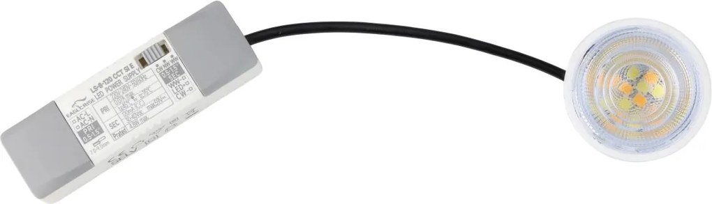 Eglo 902333 - Външен LED модул PUCK LED/4,9W/230V 2700/4000/6500K IP65