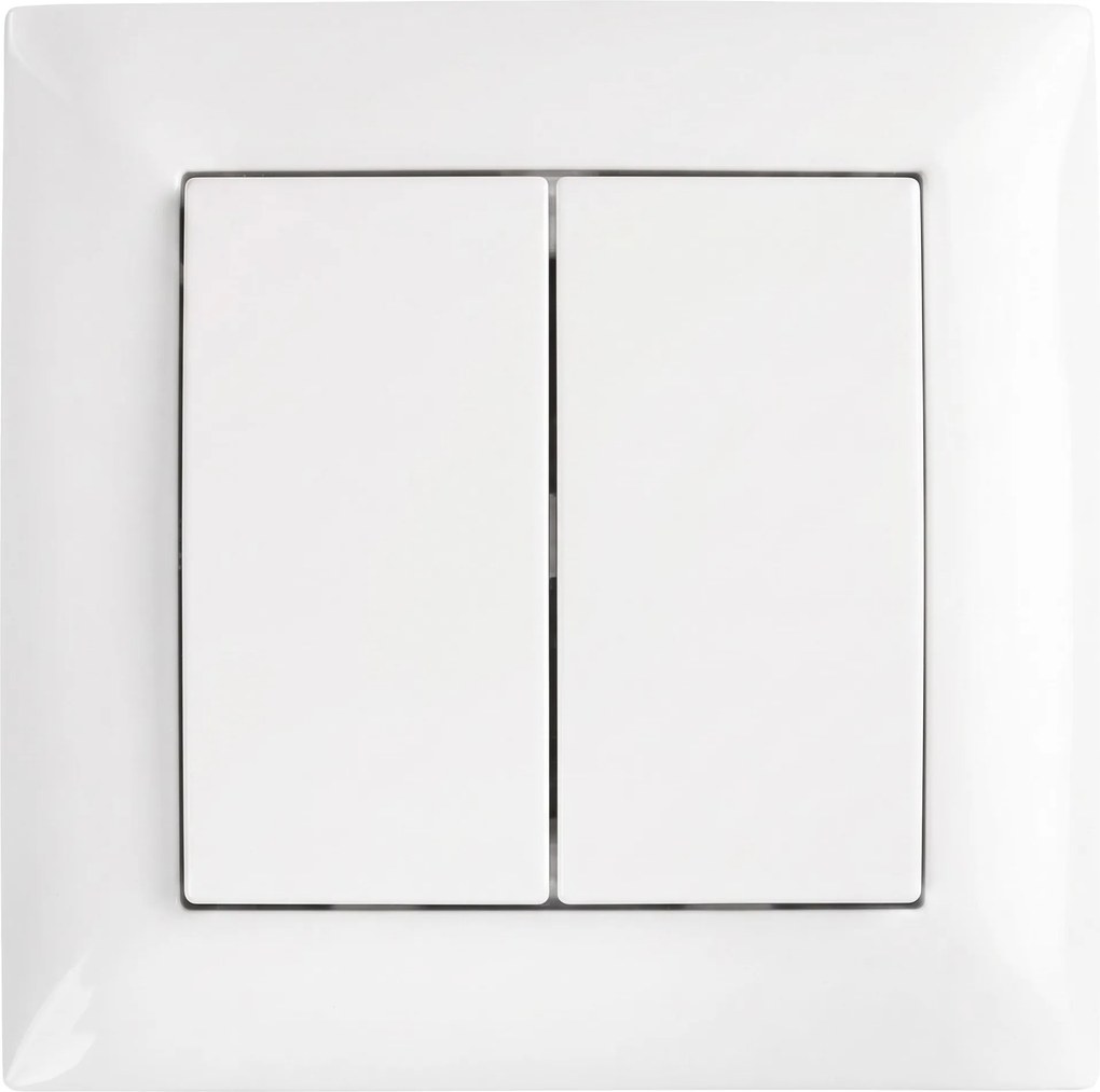 Двоен Ключ с Рамка OSTE JNH007-W WHITE