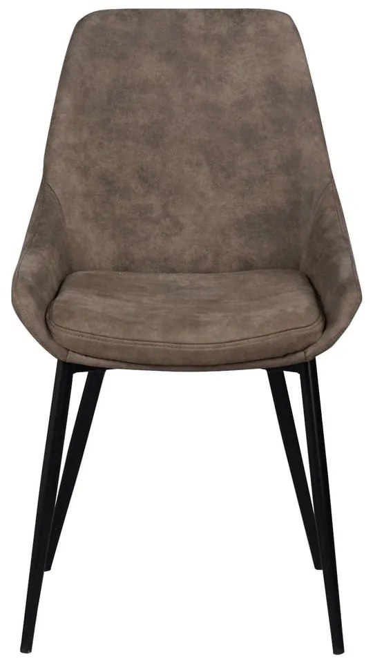 Кафяви трапезни столове в комплект от 2 бр. Sierra – Rowico