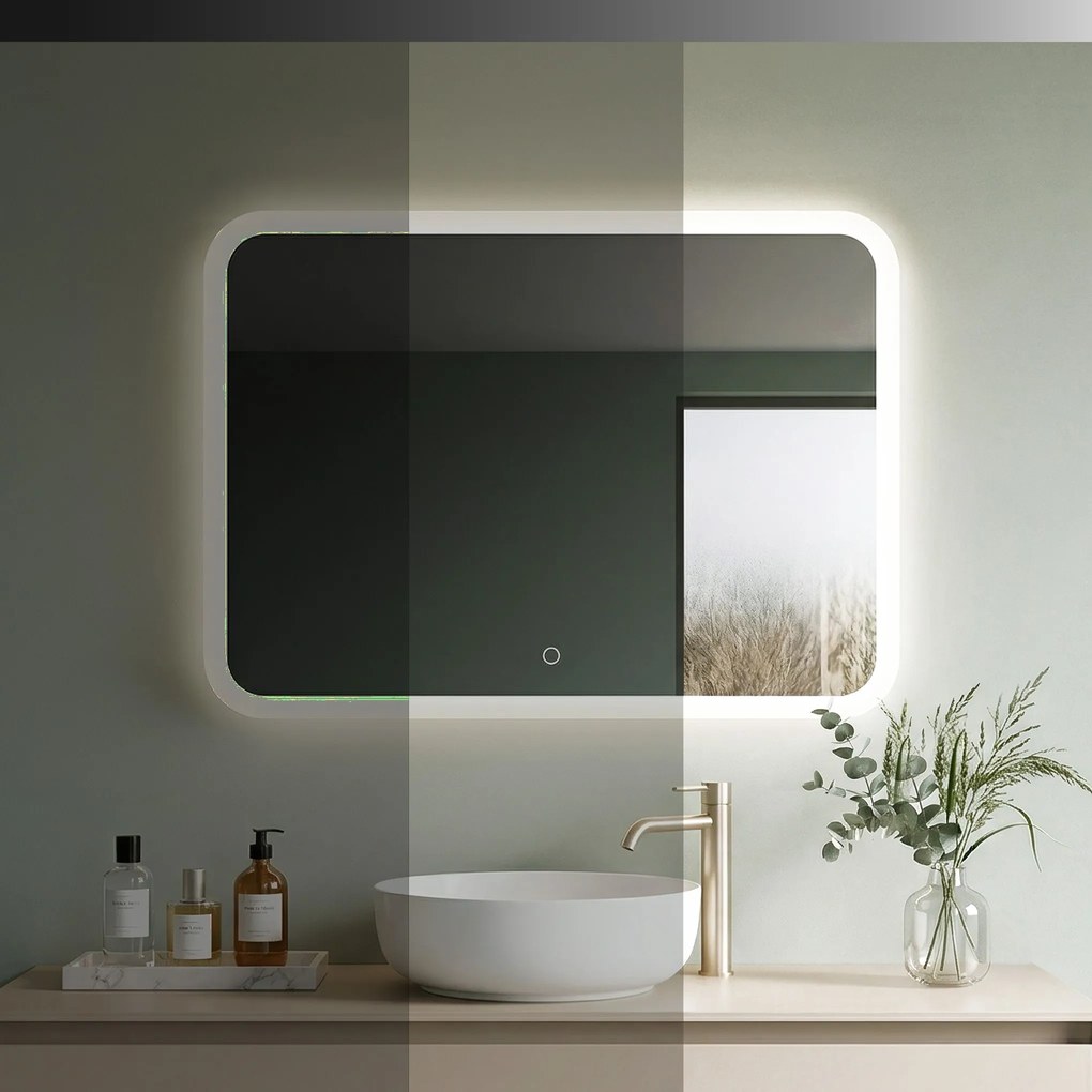 Огледало LED 80x60cm TOP-3