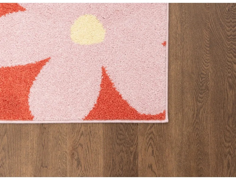 Червен и розов детски килим 120x170 cm Lolly Coral – FD