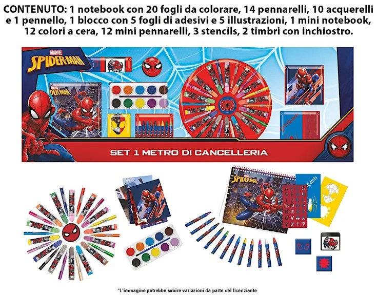 Disney - SPIDERMAN рисувателен комплект 1 м