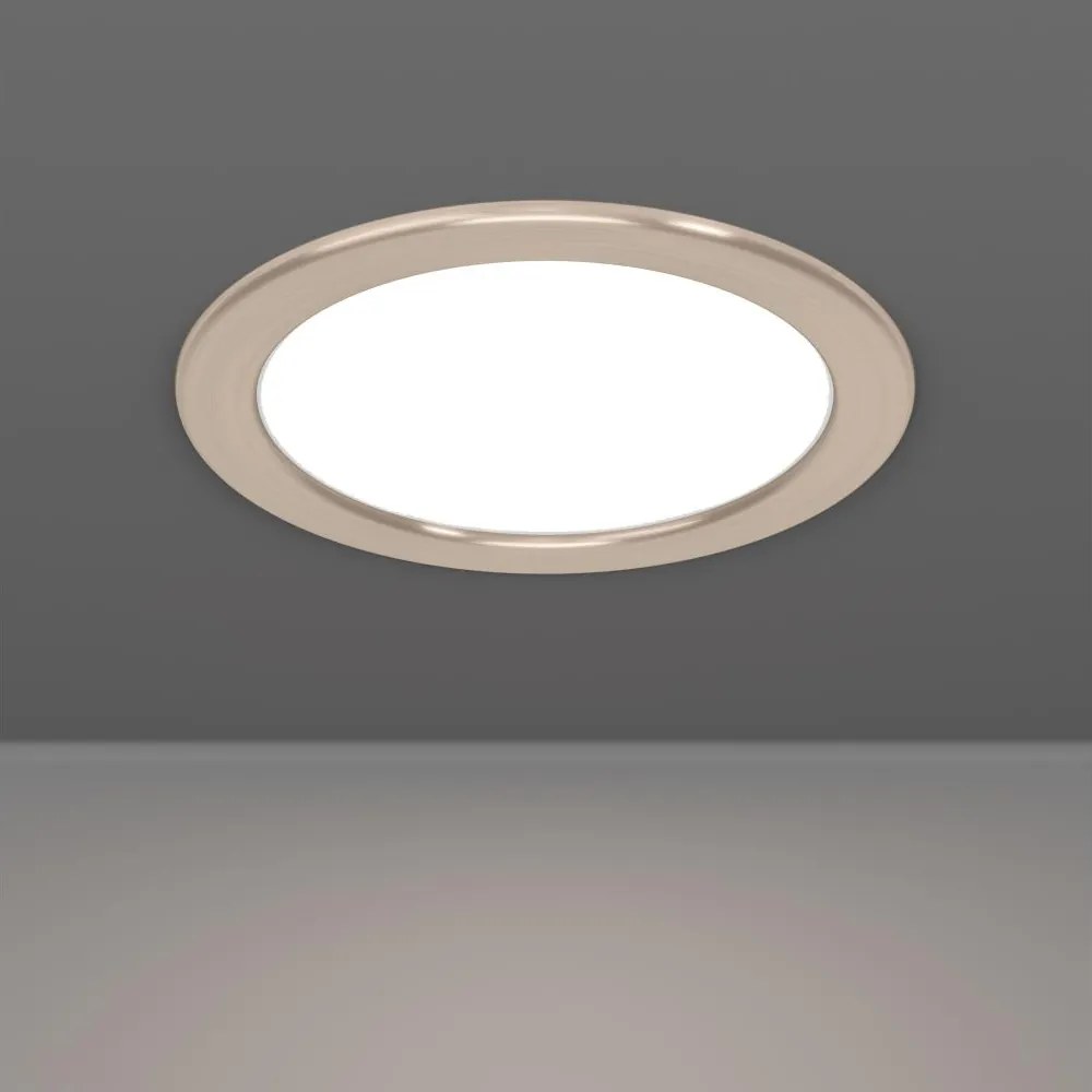 Eglo 901406 - LED вградено осветително тяло FUEVA LED/10,5W/230V Ø 16,8 см хром