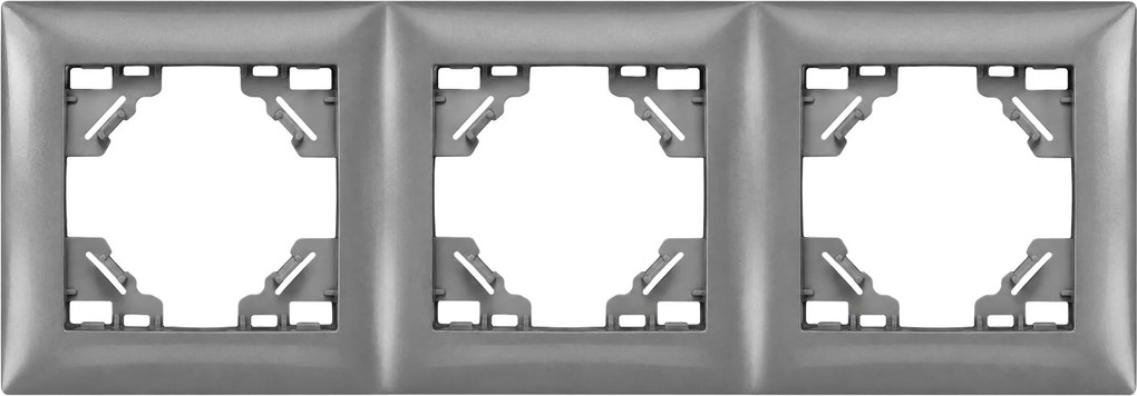 Тройна рамка за контакти OSTE JNH015-3F Grey