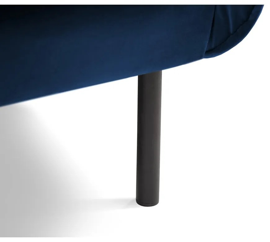 Кресло от синьо кадифе Vienna - Cosmopolitan Design