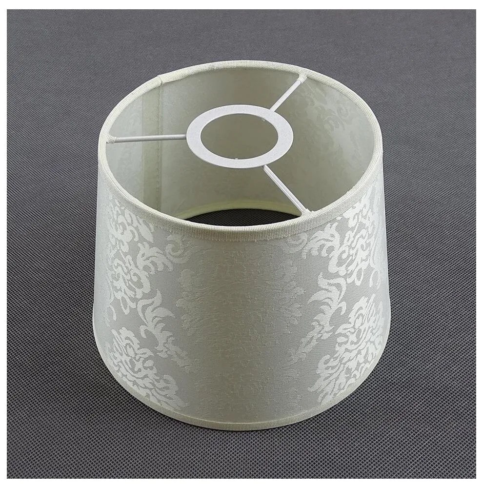 Универсален резервен абажур MIKA E27 14x19,5 см кремав