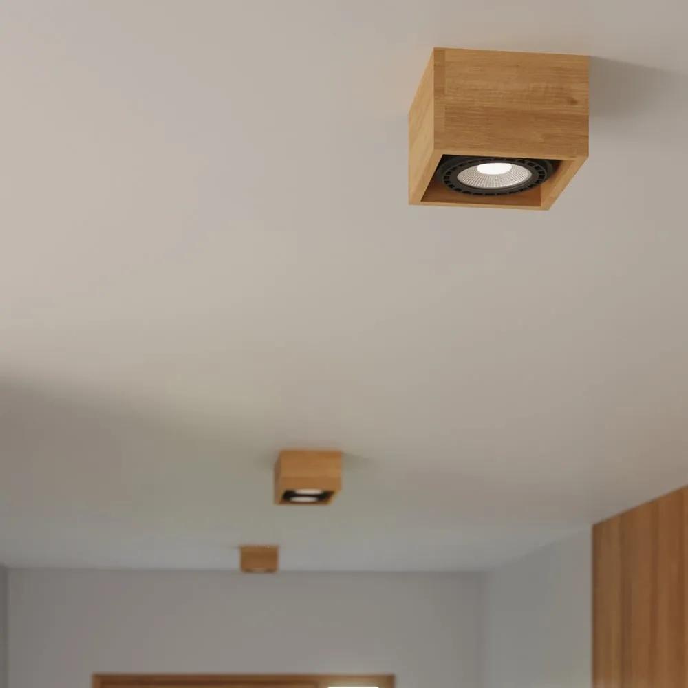 Осветително тяло за таван естествено 14x14 cm Urara – Nice Lamps