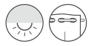 Бяла завеса 135x45 cm Lavender – Sehlbach