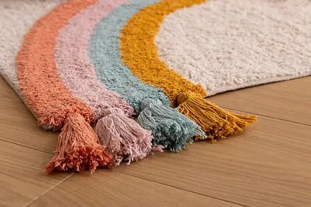 Детски килим atmosphera Rainbow, 100x150 cm, Памук