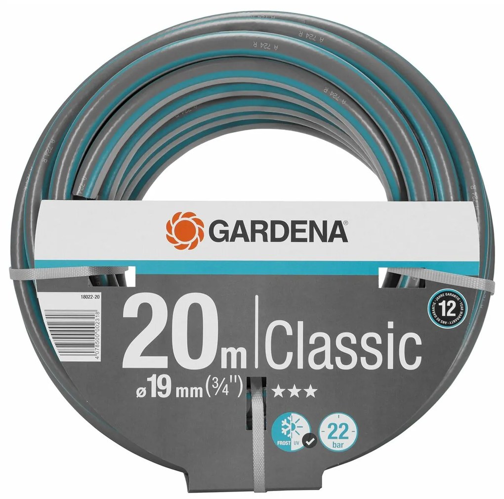 Маркуч Gardena Classic 18022-20 PVC 20 m Ø 19 mm