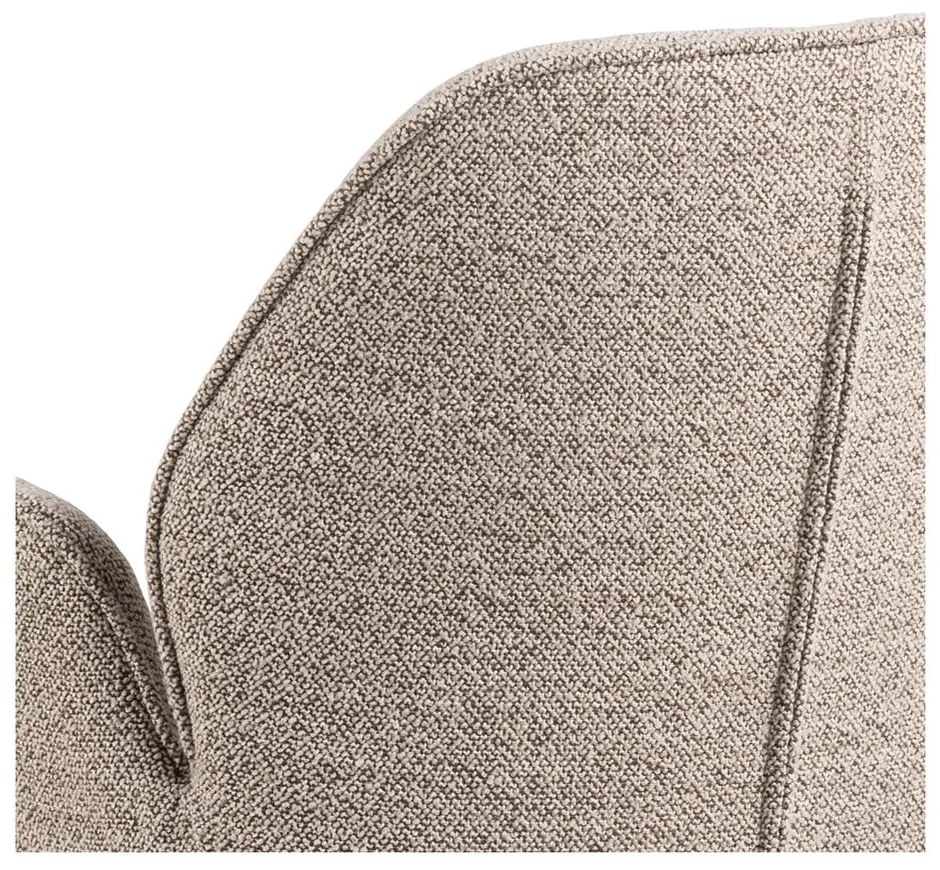 Тъмносив тапициран трапезен стол Aura – Actona