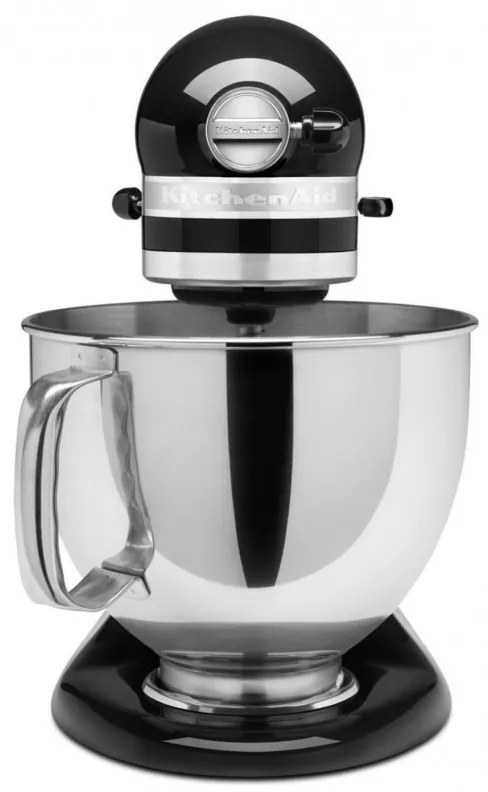 Планетарен миксер Artisan Elegance KitchenAid 5KSM175PSEOB, 300 W, 4.8 л, Direct drive, 10 скорости, Onyx Black