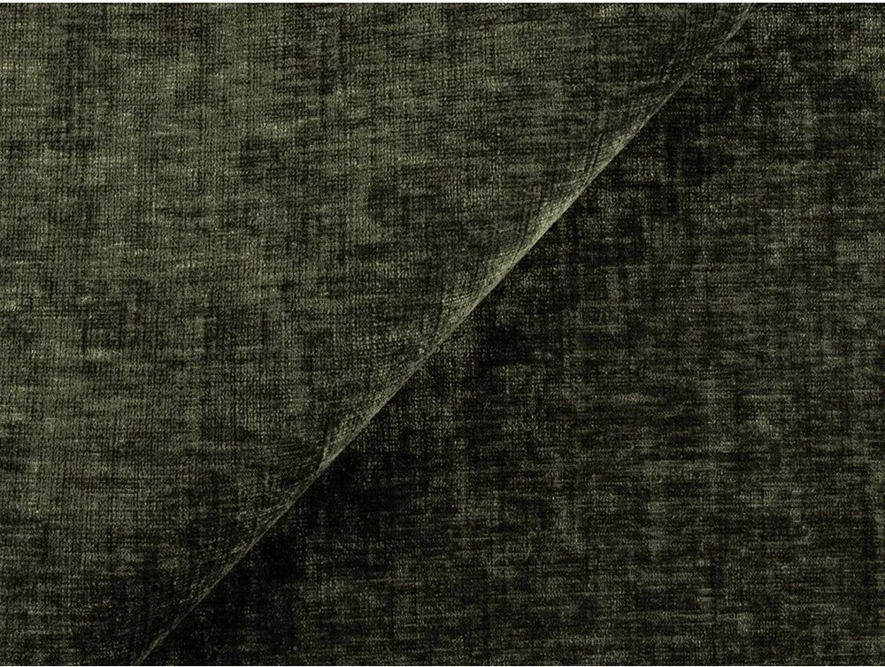 Зелен шенилов сгъваем ъглов диван (ляв ъгъл) Kuki – Makamii