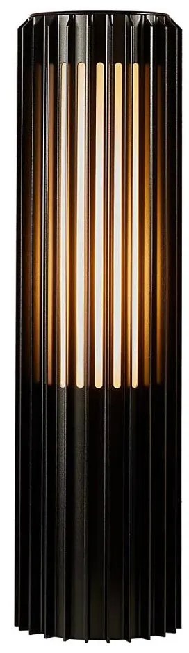 Nordlux - Екстериорна лампа ALUDRA 1xE27/15W/230V IP44 черен 45,4 см