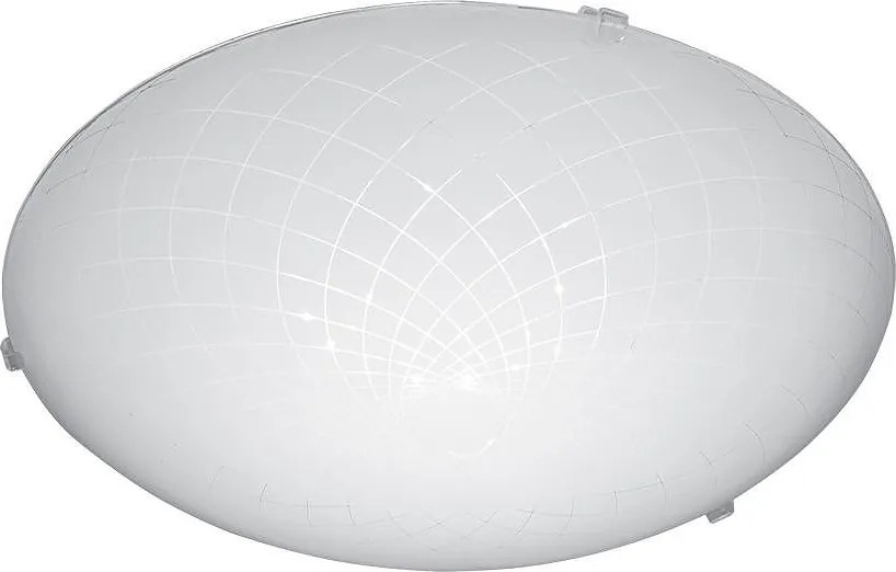 Плафониера БЮТИ LED, ø400, бял гланц, 24W, 4000K