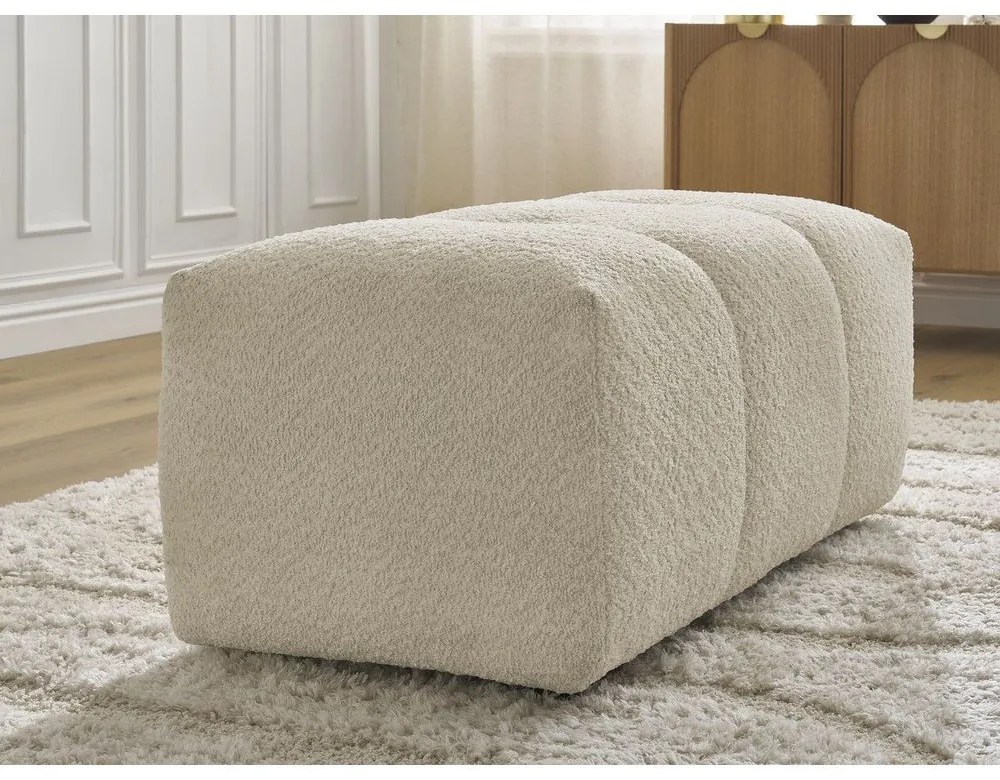 Бежова табуретка от букле Roxelane – Bobochic Paris