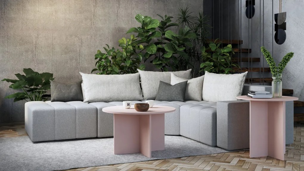 Маса за кафе Elsie II-Розово