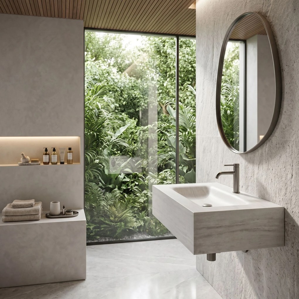 Стенна мивка REA Apollo Muralto Roma 70