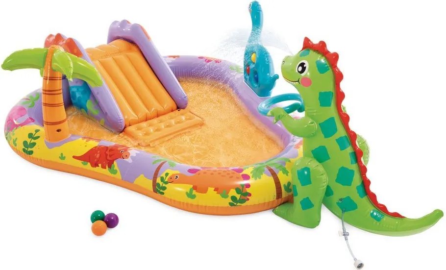 Детска надуваема водна площадка DINO PARK