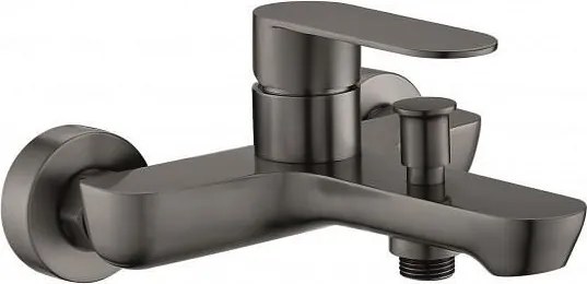 Стенен смесител за вана и душ ВЕНЕЦИЯ ICF 6066328GG, сив, 17.6х9.6x19см