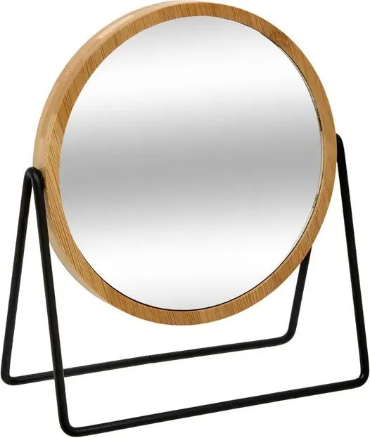 Огледало за баня 5five Bambou, Свободно стоящо, Ø22 cm