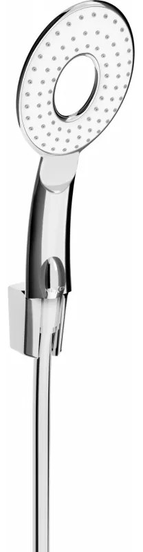 Mexen R-73 комплект за душ точков, хром/бял - 785735052-02