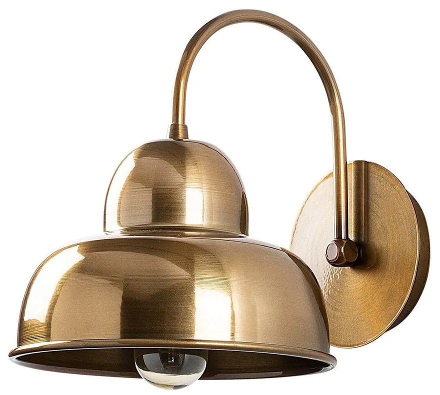 Стенна лампа в златист цвят ø 20 cm Multan – Opviq lights