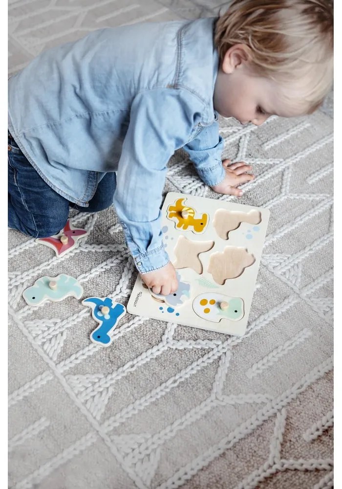 Дървен пъзел (брой части 6) Dinosaurs – Kindsgut