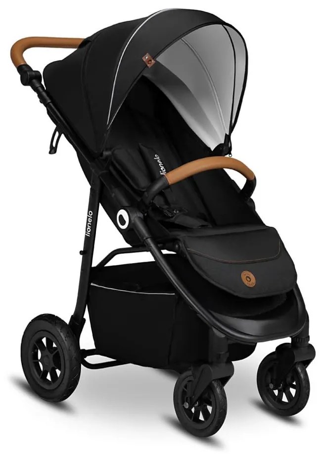 Lionelo - спортна детска количка NATT Black Onyx