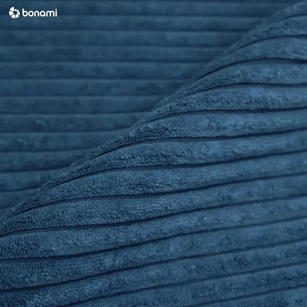 Син велурен разтегателен диван 218 cm Tori - Bonami Selection