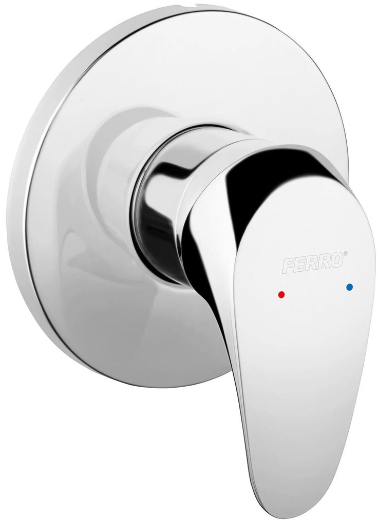 Смесител за вграждане без превключвател, BFO7PA, Ferro