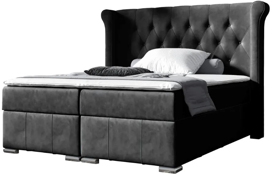 Тапицирано легло Dutti-Gkri Skouro-160 x 200