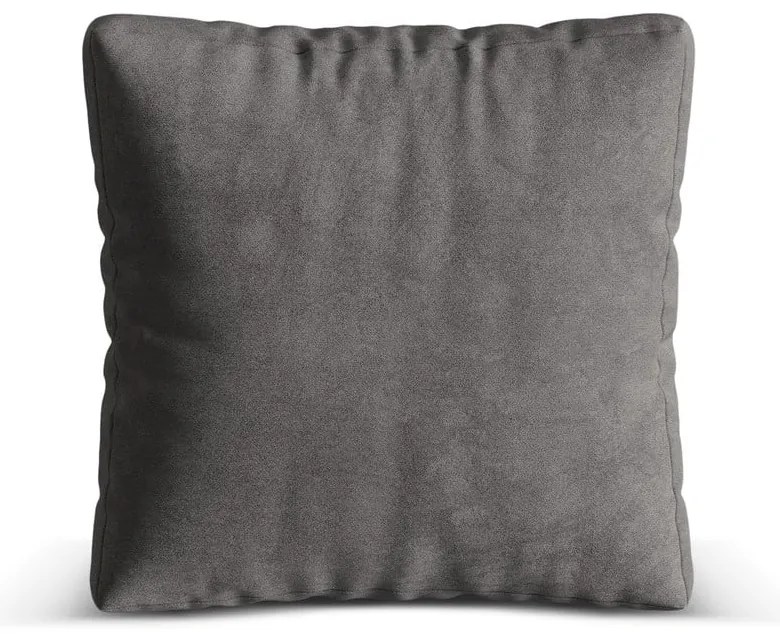 Сива кадифена възглавница за модулен диван Martina – Micadoni