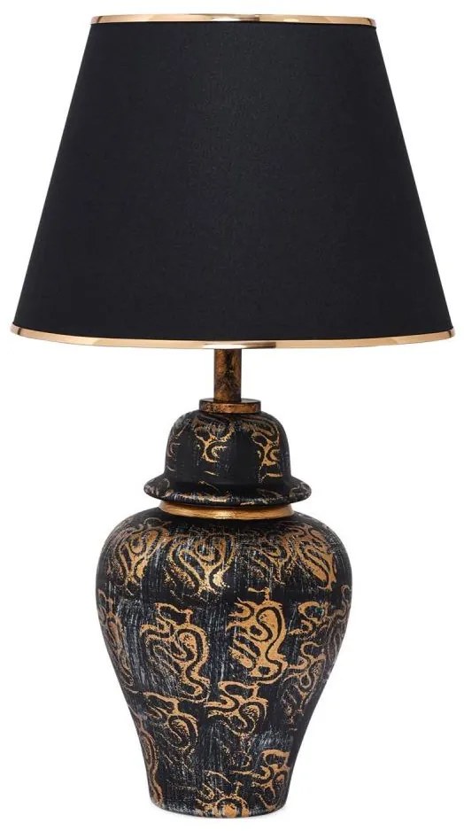 Настолна лампа 1xE27/40W/230V черен