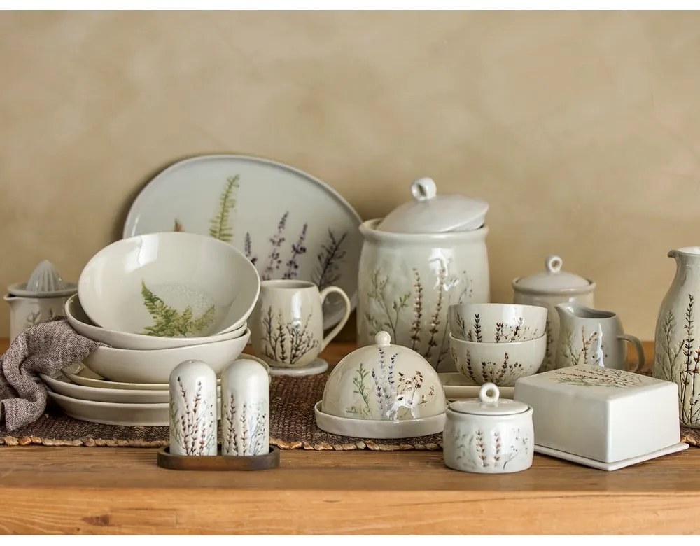 Бежови глинени чаши в комплект от 6 бр. 400 ml Bea – Bloomingville