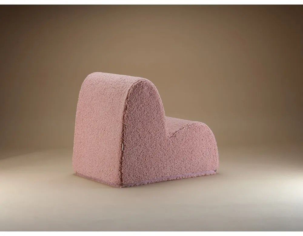 Розов детски стол от букле Cloud – Wigiwama