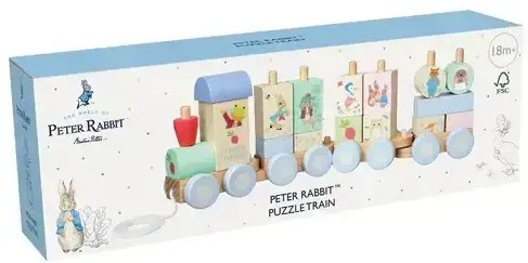 Дървен влак за нанизване - Peter Rabbit™ Radish Express