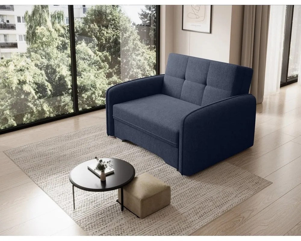 Тъмносиньо кресло Laine – ELTAP