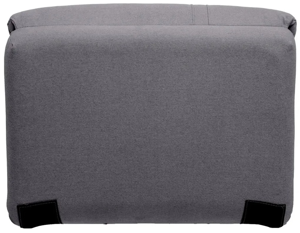 Разтегателен фотьойл Marza, 209x78 cm - Сив