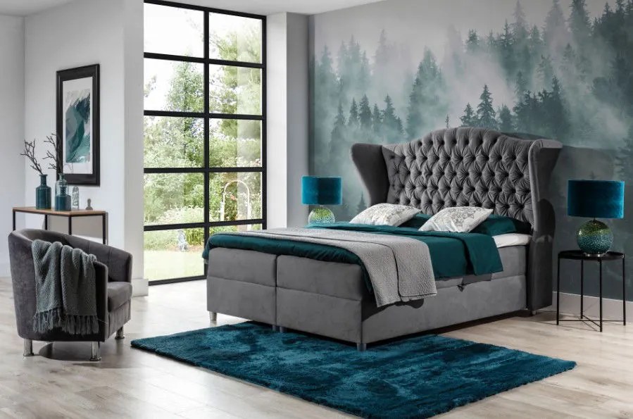 Тапицирано легло Livia-Gkri-140 x 200