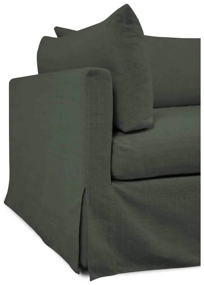 Тъмнозелен диван 244 cm Horn – Scandic