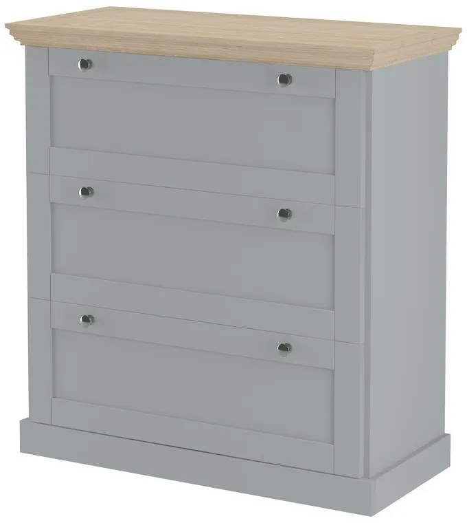 Сив висок скрин 75x80 cm Binz – Støraa