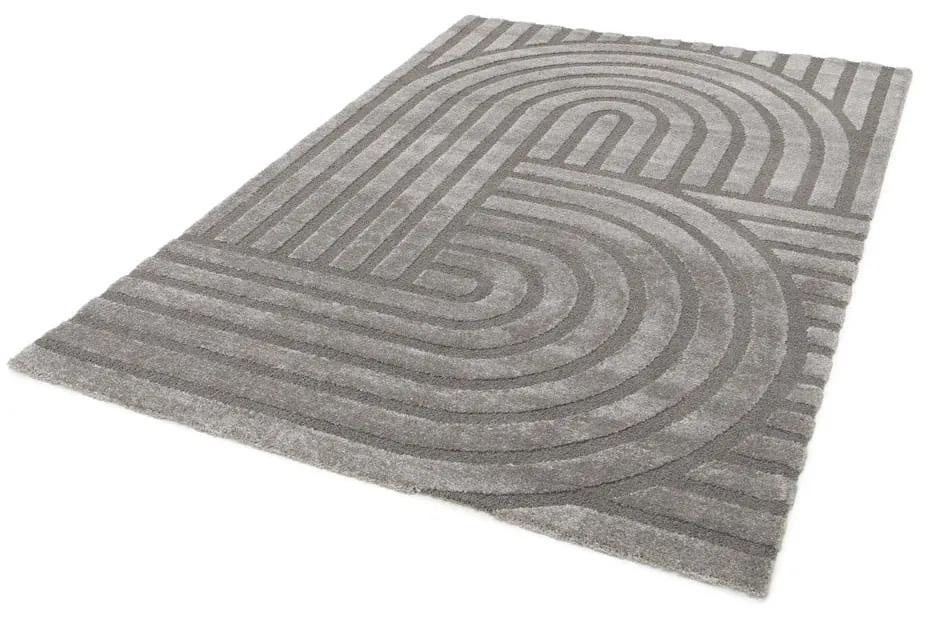 Сив килим 80x150 cm Snowy – Universal