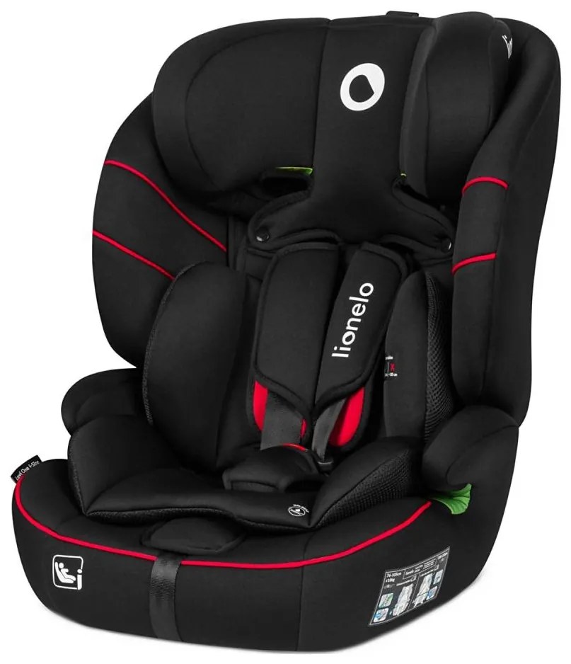 Lionelo - Автокресло LEVI i-Size 76-150 cm Sporty Black