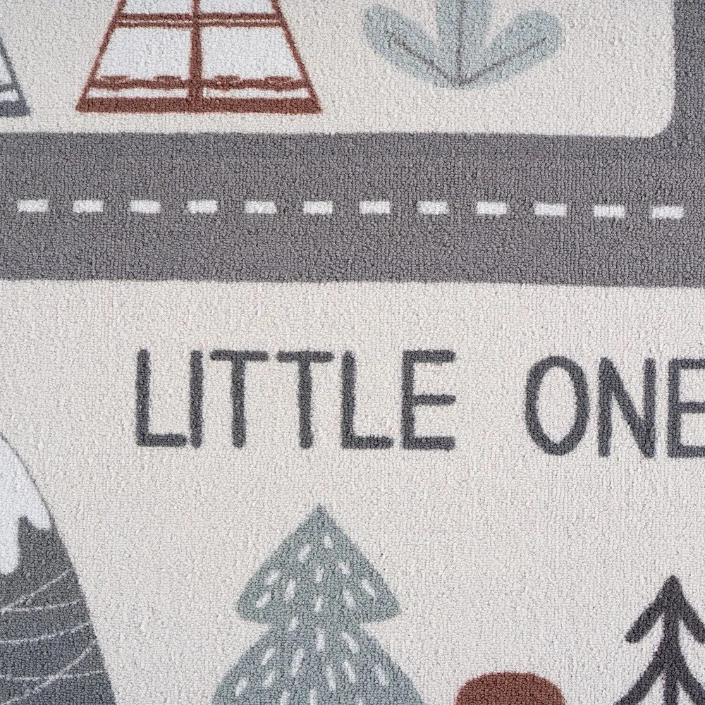 Кремав детски килим подходящ за пране 120x170 cm Coco 1134 – Ayyildiz Carpets
