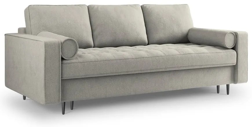 Светлосив разтегателен диван Santo - Milo Casa