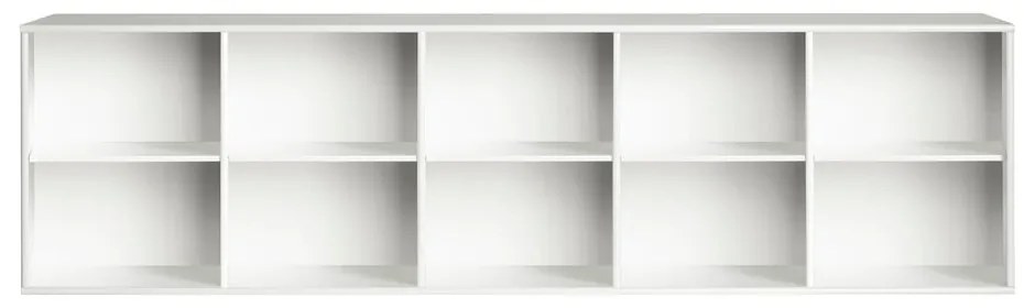 Бяла висяща библиотека 220x61 cm Mistral – Hammel Furniture